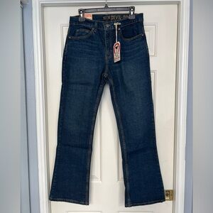Blue Bootcut Jeans for Men